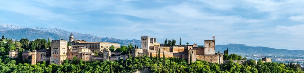 Fototapeta na wymiar La Alhambra en Granada