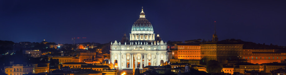 St Peter Rome Night