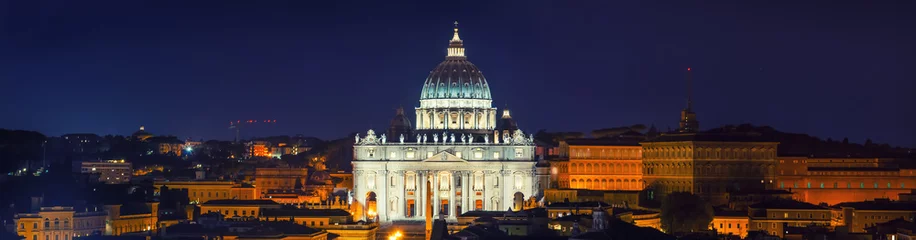  Sint Pieter Rome Nacht © AB Visual Arts