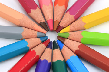 Fototapeta premium crayons , colors , crayons , draw, multicolors