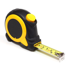 tape measure isolated on white background