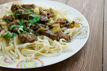 naryn - lamb with noodles