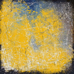 Scratched frame