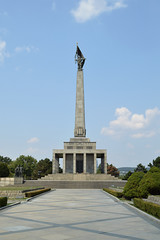 Fototapeta na wymiar Bratislava, Slavin Memorial