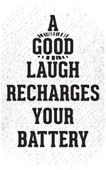 Vintage grunge motivational poster with quote