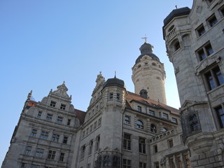 Fototapeta na wymiar Leipzig Rathaus