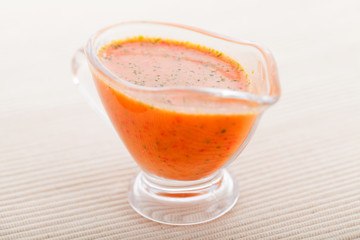 Lemon salad dressing