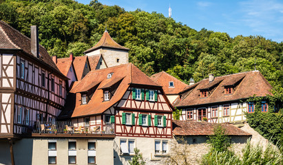 malerische Kleinstadt Schwäbisch Hall
