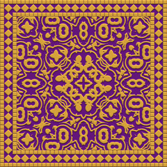 Decorative tile generated texture