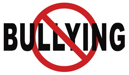 stop bullying sign