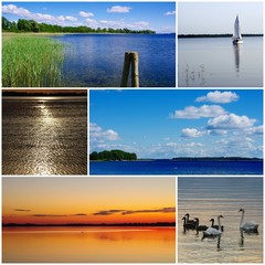 Masurian Lakeland, Poland - photo collage © emar