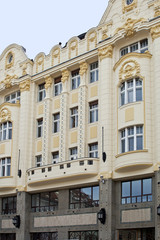 Fototapeta na wymiar Bratislava, Jugendstil-Fassade