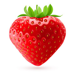 Appetizing strawberry