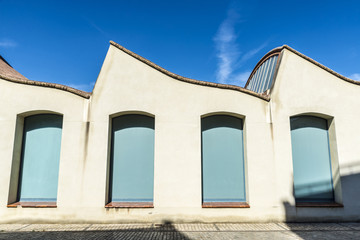 Modernist textile factory
