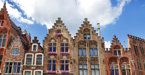 Fototapeta premium Backsteinhäuser