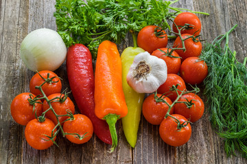 Fresh Vegetables and Herbs