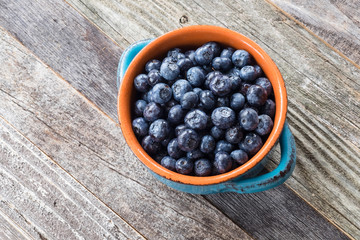 Vintage Bowl with Blueberry
