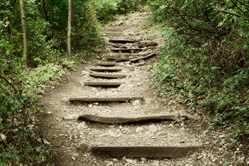 stone stairs