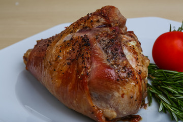  Rosted turkey leg