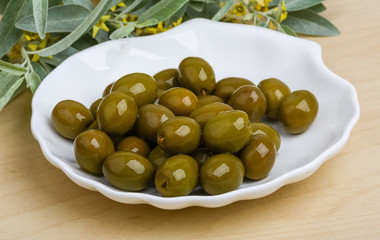 Green olives