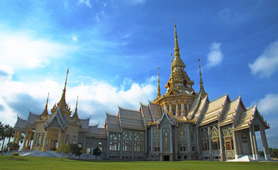 Thai temple in the Northeast