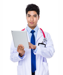 Doctor use of the tablet pc