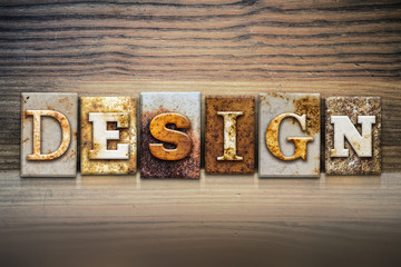 Design Concept Letterpress Theme