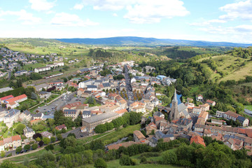 Fototapeta na wymiar Saint-Flour, Cantal