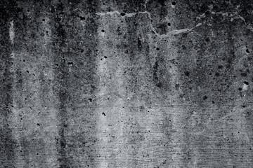 Grungy and smooth bare concrete wall for background