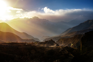 Montagnes de l& 39 Himalaya, Népal