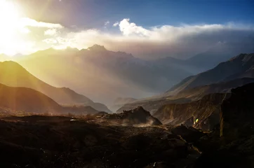 Fotobehang Himalaya gebergte, Nepal © muh23