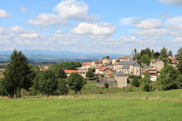 Fototapeta na wymiar Clavières, Auvergne