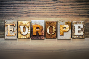 Europe Concept Letterpress Theme