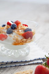 close up parfait