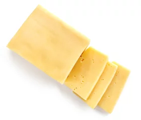 Fototapeten cheese slices © Mara Zemgaliete
