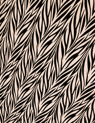 texture of fabric stripes zebra for background