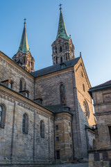 Fototapeta na wymiar Kaiserdom Bamberg St. Peter und St. Georg