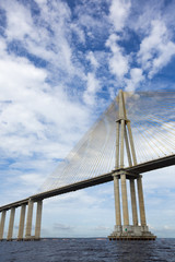 Fototapeta premium The Manaus Iranduba Bridge over the Amazon River, Brazil