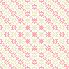 Delicate lovely  seamless pattern