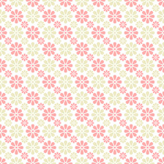 Delicate lovely  seamless pattern