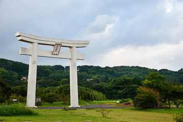 Torii - Shrine entrance on Iki Island in Japan