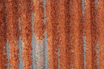 Grunge old and rust iron sheet