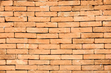 Fototapeta premium Antique grunge red brick wall