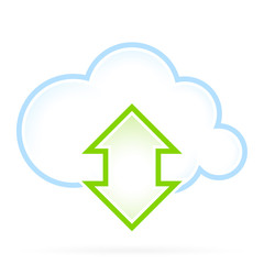 Cloud Computing Icon Communication