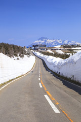 Hachimantai Aspite Line, Corridor of Snow, Akita~Iwate, Japan