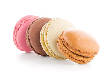 Colorful French Macarons