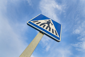 Señal de paso de peatones.