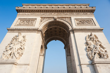 Fototapeta na wymiar Paris - France - Triumphal Arch