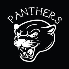 Panther Tattoo Mascot