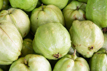 Close up fresh guava